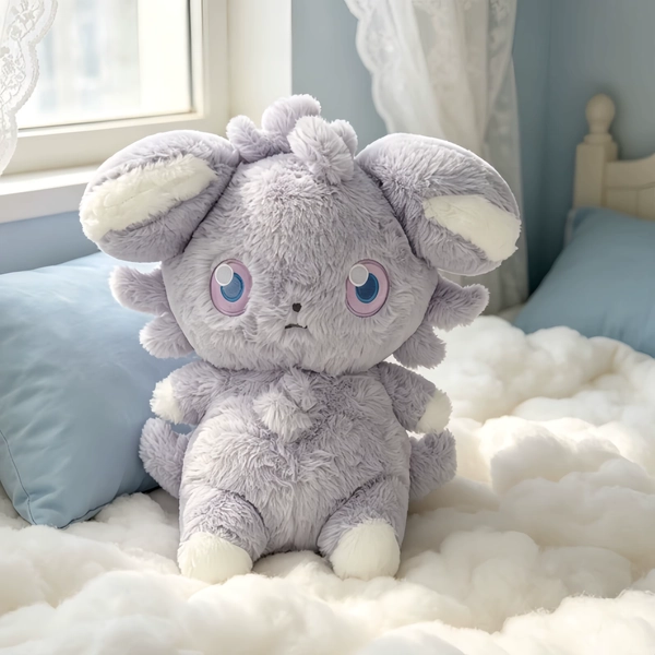 Peluches de Pokémon Espurr, Juguete de Peluche Suave, Muñeco de Gato para Niños y Regalos Infantiles - AliExpress 26