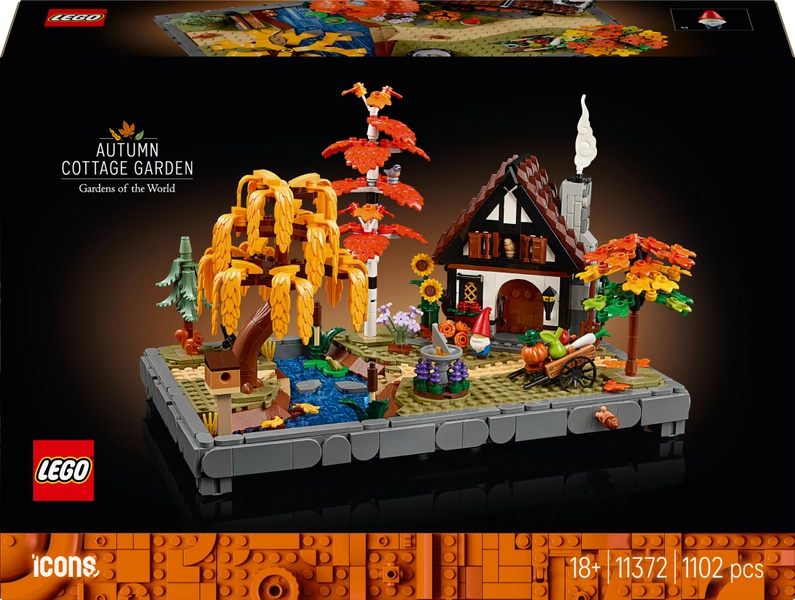 LEGO Icons 11372 Syksyinen mökkipuutarha 100,99