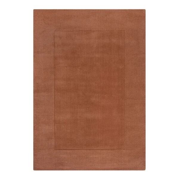 Vlněný koberec v cihlové barvě 200x290 cm – Flair Rugs