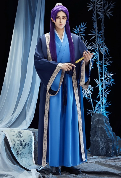 The Apothecary Diaries jinshi Cosplay Costume Top and Pants with Coat and Waistband