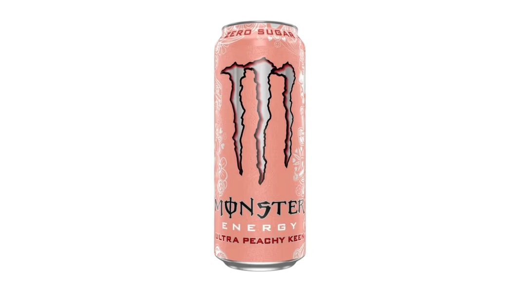 Monster Energy Ultra Peachy Keen energetický nápoj, 0,5 l