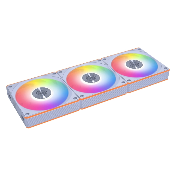 Buy Lian Li CL120 Uni Fan Wireless ARGB PWM 120mm White 3 Pack [12CL1W3W] | PC Case Gear Australia