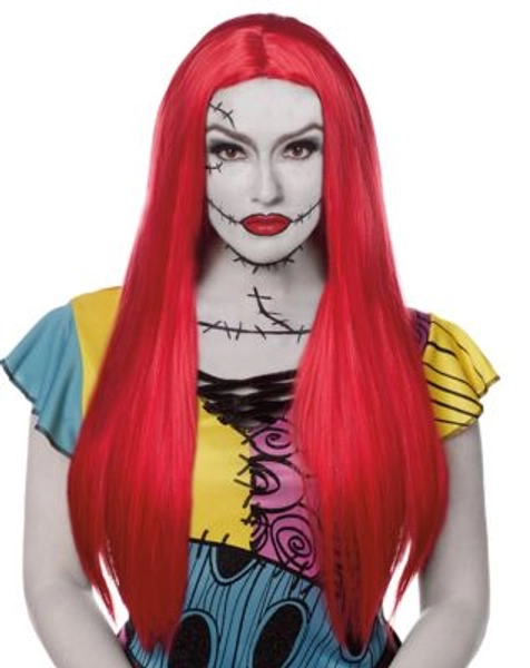 Heat Resistant Sally Wig - The Nightmare Before Christmas - Spirithalloween.com