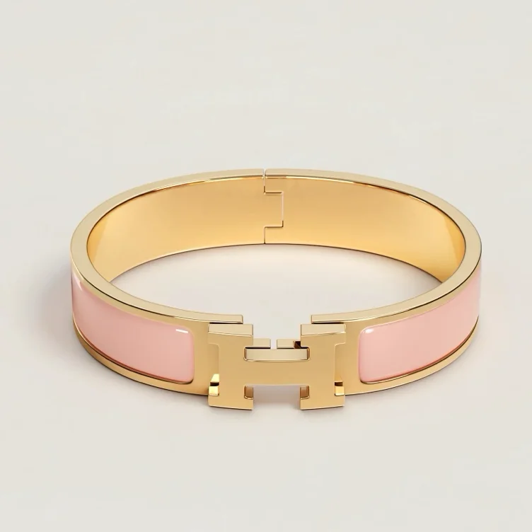 Pink Hermes Bracelet