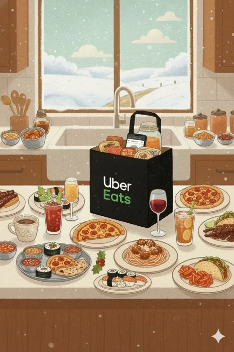 Uber Eats $50 Gift Card