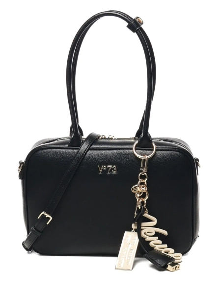 VΒ°73: Top-Handle Zip-Fastening Shoulder Bag