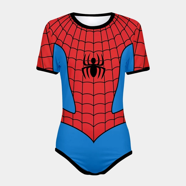 ABDL Spider-man Snap-crotch Bodysuit - Etsy