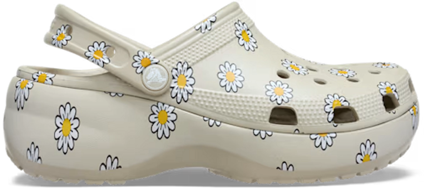 Classic Platform Floral Clog