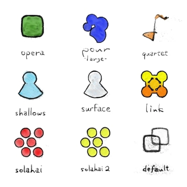 Set of nine puzzles for 0907