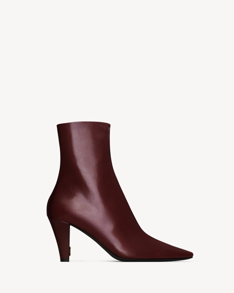 JILL booties in smooth leather