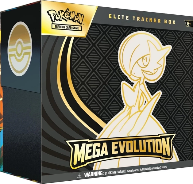 Pokemon TCG: Mega Evolution Factory Sealed Elite Trainer Box RANDOM ART