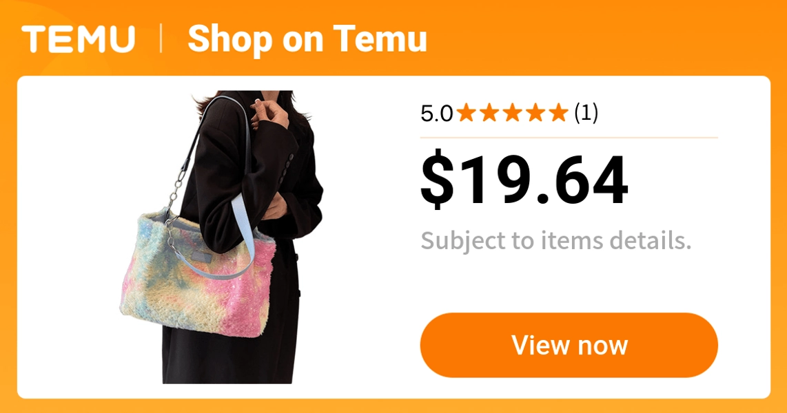 women large capacity tote bag   colorful - Temu