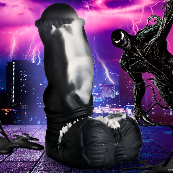 Venom Silicone Dildo - Creature Cocks