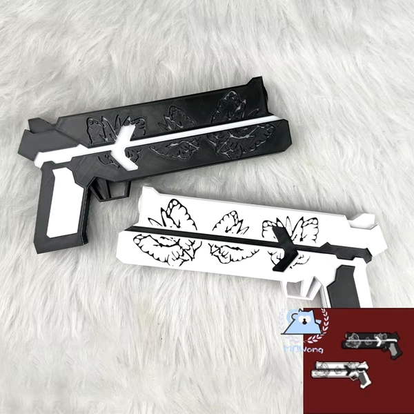 Game Library Of Ruina Cosplay Prop T-01-68 Gun Prop PVC White Black Colour Lobotomy Corporation Props For Women Men Hallowmas - AliExpress 200000532