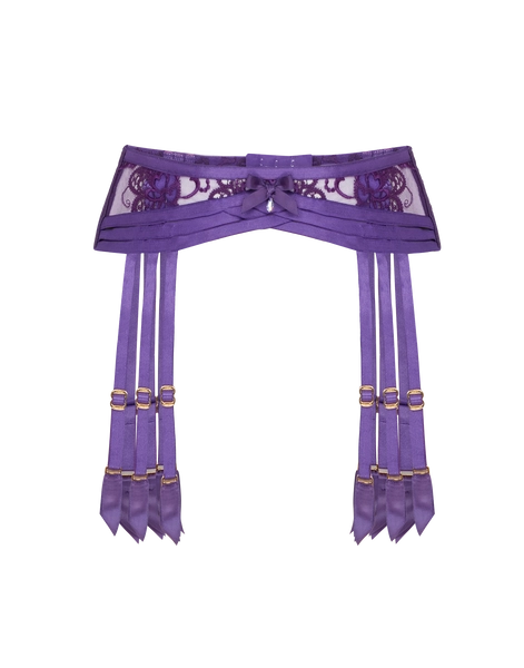 Dioni Suspender in Deep Purple | By Agent Provocateur