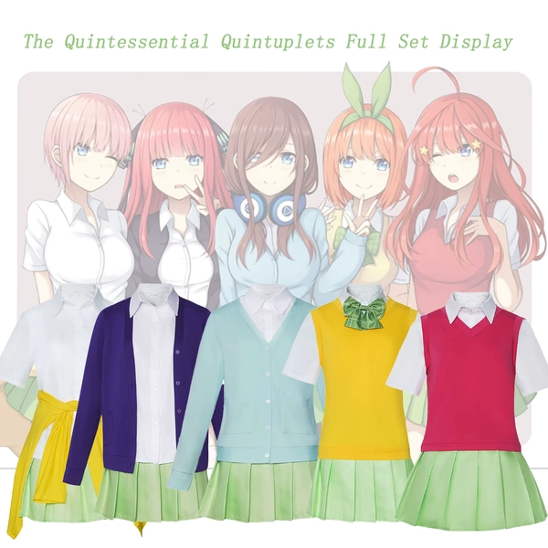 The Quintessential Quintuplets Nino Costume