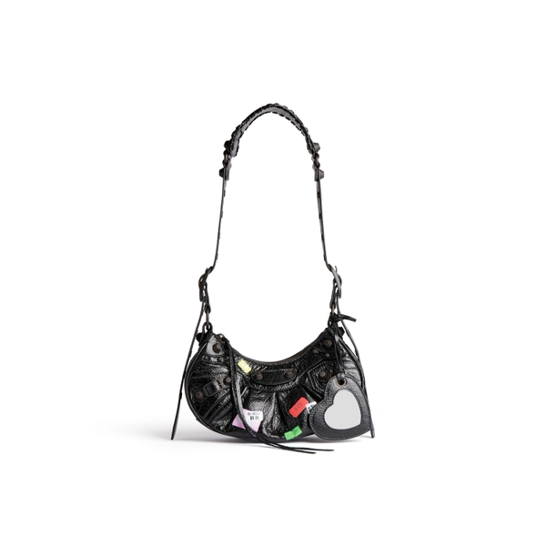 Women's Le Cagole Shoulder Bag Xs in Black