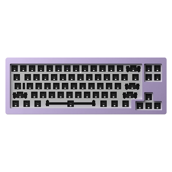 Buy Monsgeek VIA M7 RGB Hot-Swappable Barebone Keyboard Purple [6975351384427] | PC Case Gear Australia