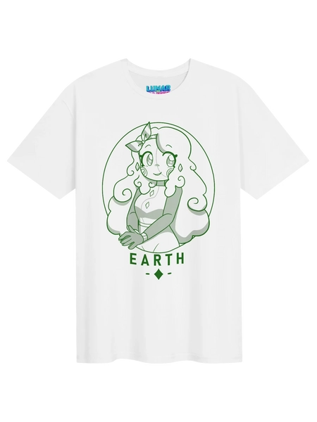 Character Shirt: Earth Monochrome