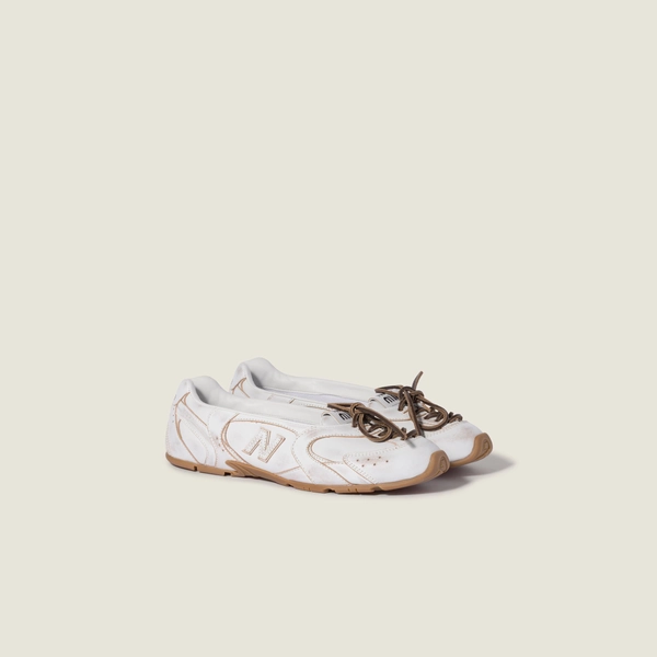 New Balance X Miu Miu 530 SL deco' leather ballerinas