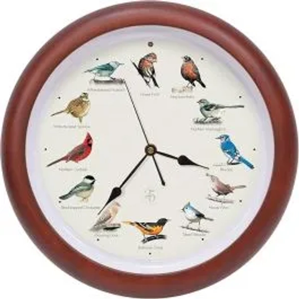 25th Anniversary Singing Bird Clock