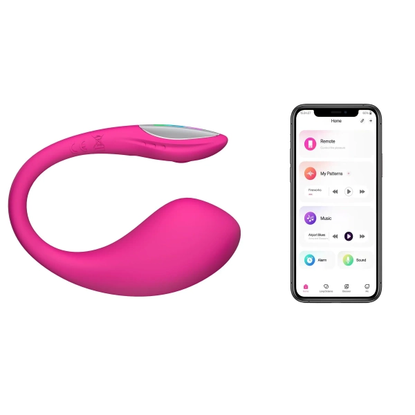 Lovense Lush 4 App Enabled G-Spot Egg Vibrator - Vibrators | Adam & Eve