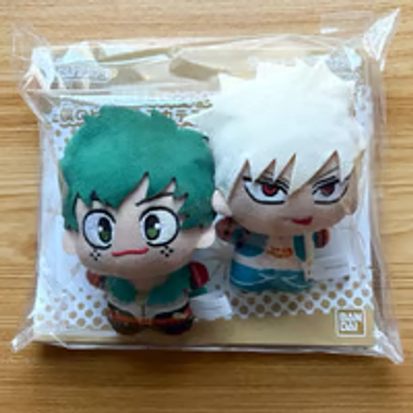 My Hero Academia Deku & Bakugo Summer 2023 Chibigurumi Plush Keychain Set