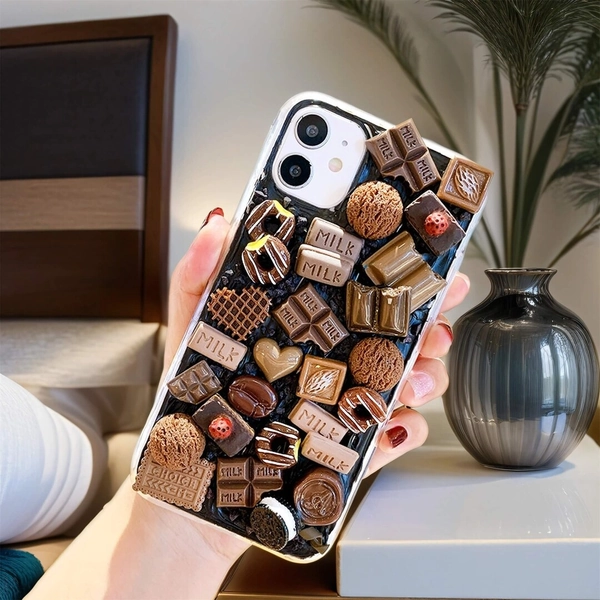 Chocolate Series iPhone 17 Pro Max iPhone Air, Google Pixel 10 Pro Case,samsung S25 FE S25 Edge Z Flip 7FE Fold 7 S25 Ultra A56 Case - Etsy Australia