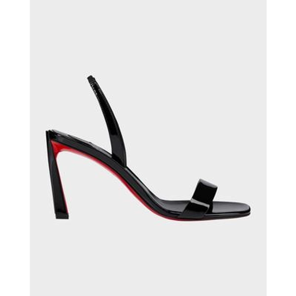 85mm Condora Leather Slingback Sandals