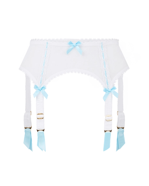 Claira Suspender in White | By Agent Provocateur