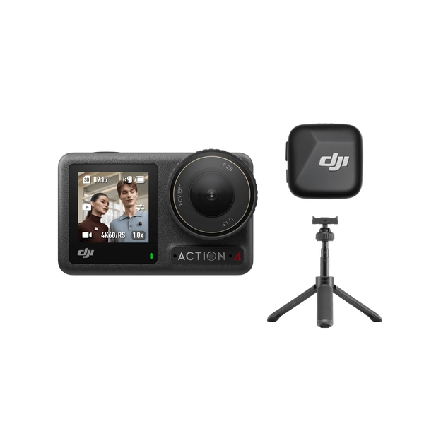 Osmo Action 4 Vlog Combo (DJI Mic Mini + Mini Extension Rod)