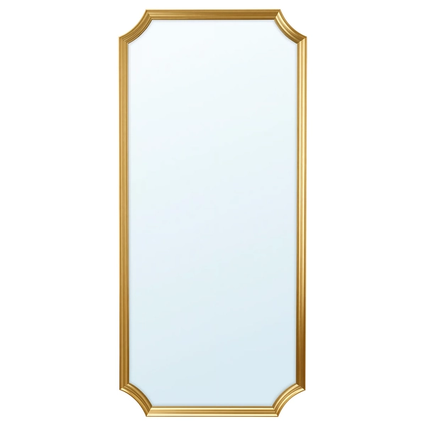 SVANSELE Mirror - gold-colour 73x158 cm (28 3/4x62 1/4 ")