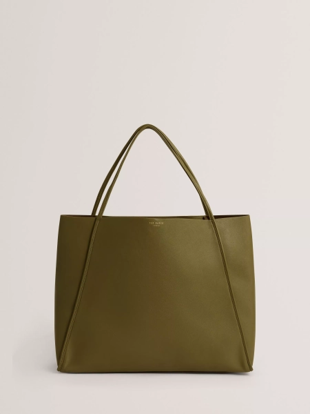 Ted Baker Blaair Slouchy Tote Bag, Khaki