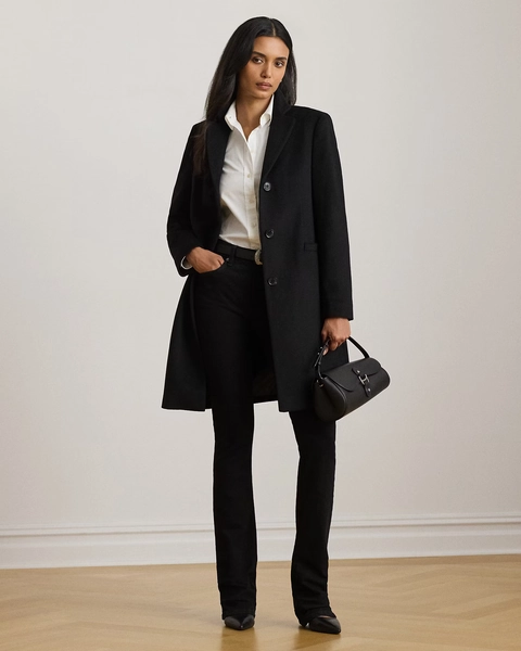 Wool-Blend Reefer Coat | Ralph Lauren