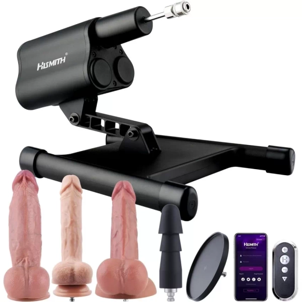 Hismith Foldable 2.0 Pro || Premium App-Controlled Sex Machine with Remote and KlicLok System