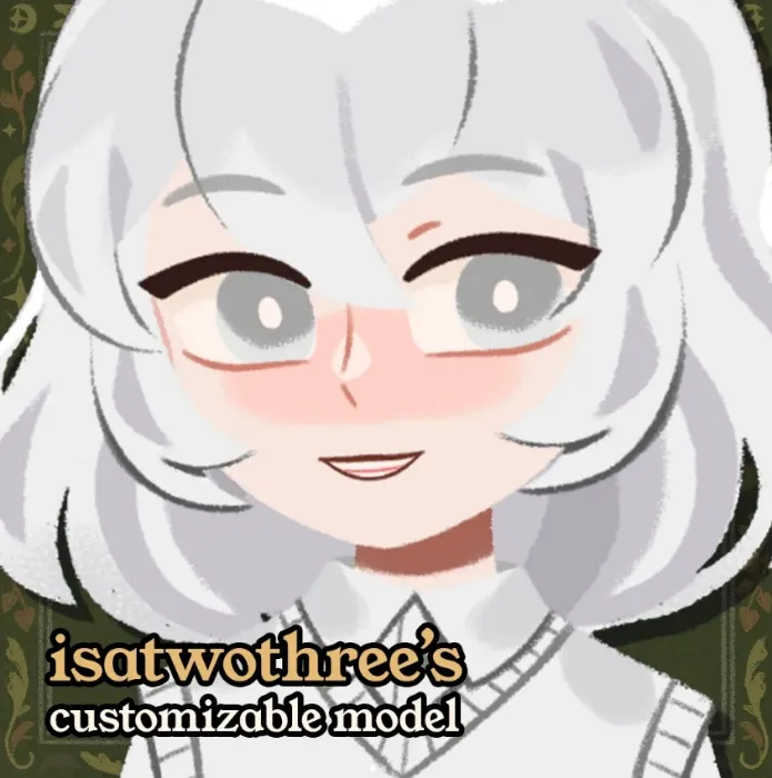 Isa's Customizable Vtuber Model