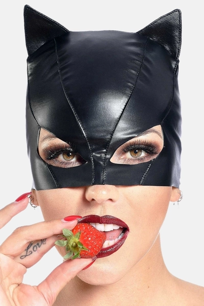 Petit Chat wetlook cat mask