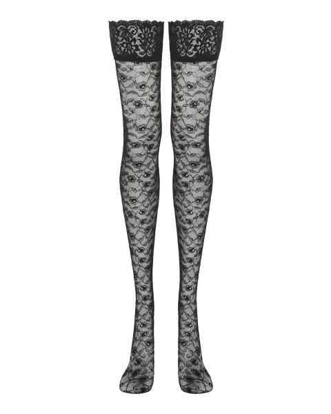 Daylia Hold Ups in Black | By Agent Provocateur All Accessories