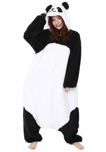 Fluffy Panda Kigurumi