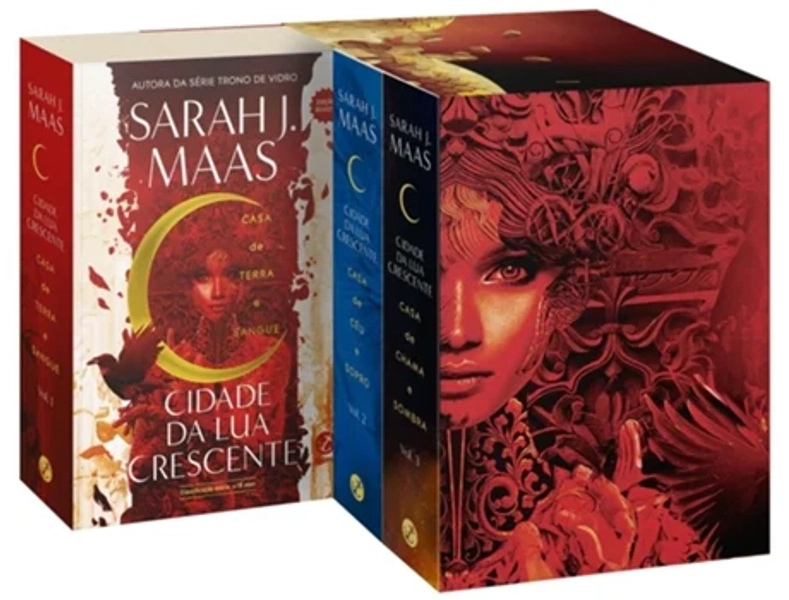 Box Cidade Da Lua Crescente De Sarah J Maas (português Do Brasil)