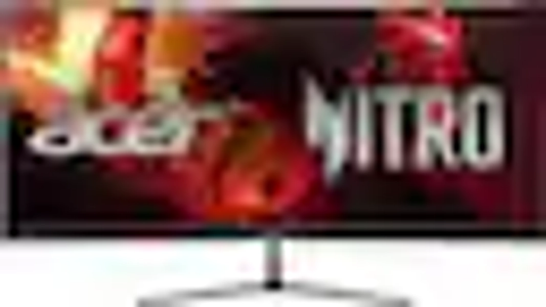 Acer - Nitro ED340CUR Gaming 34” 1500R 21:9 Curved QHD 200Hz 1ms FreeSync Premium Gaming Monitor with HDR10 (DisplayPort, HDMI) - Black