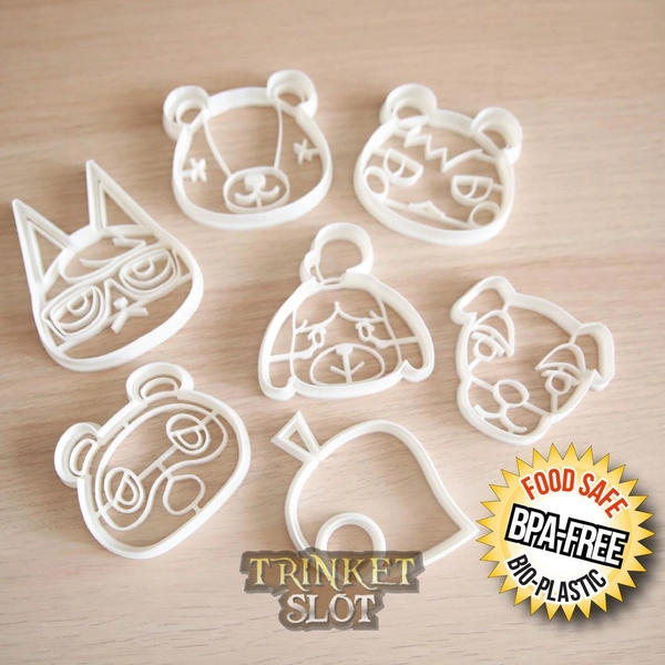 Animal Crossing Cookie Cutter - Trinket Slot