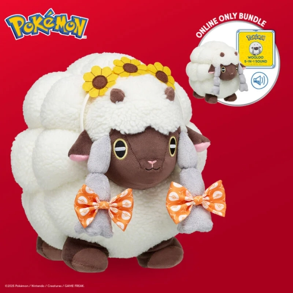Pokémon Wooloo Plush Bundle | Build-A-Bear®