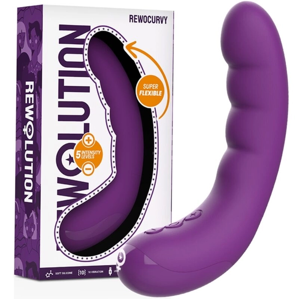 REWOLUTION - REWOCURVY RECHARGEABLE FLEXIBLE VIBE