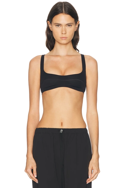 NikeSKIMS Studio Stretch Micro Bra in Black