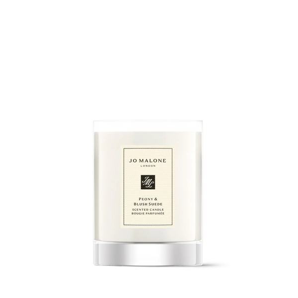 Peony & Blush Suede Candela profumata