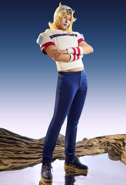 Costume cosplay animé Ver JJBA 7 SBR Johnny Joestar haut pantalon chapeau et protÚge-poignets