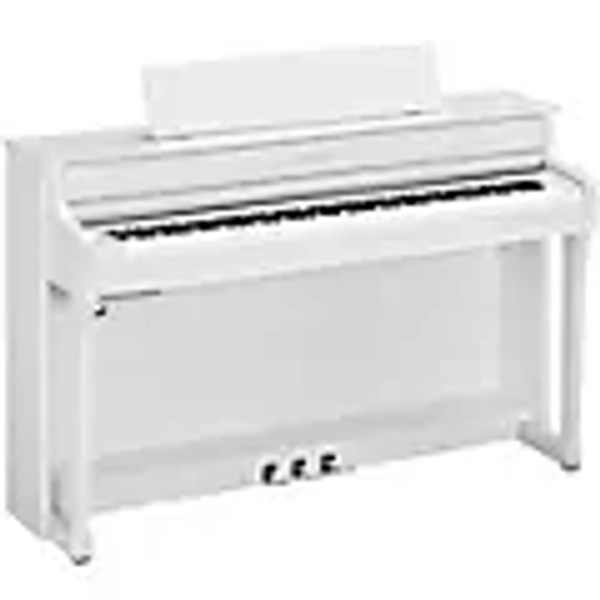 Yamaha Clavinova CLP-845 Console Digital Piano With Bench - Matte White