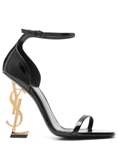 Saint Laurent Opyum 110mm patent-leather sandals | 38