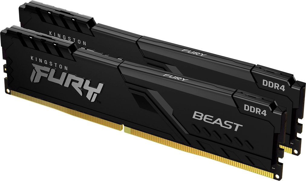 Kingston FURY Beast DDR4 3200 MHz CL16 32 Gt -muistimodulipakkaus 356,99